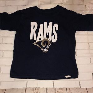 Children’s LA Rams Tshirt Size 2t
